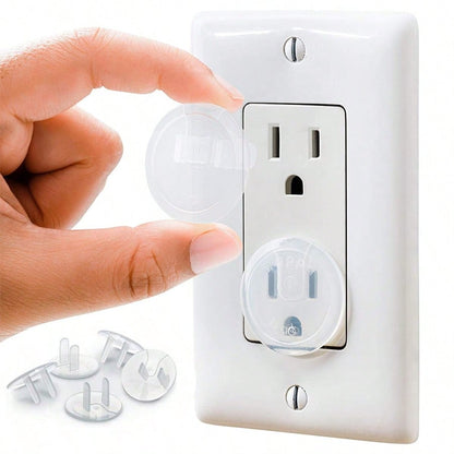 30pcs/20pcs/10pcs Power Outlet Protective Covers, For Baby Safety And Protection Against Electric Shock. Easy To Install, And Reliable