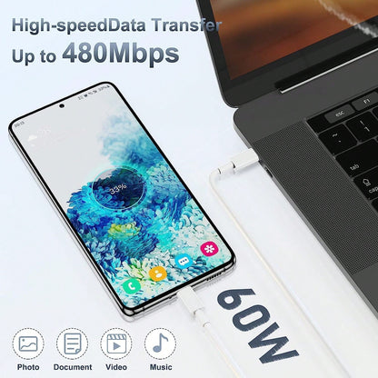 30W USB C Wall Charger US Plug + 3.3ft/100cm USB C To Type C Durable Cable Data Transfer Cable Fast Charging Kit Compatible With IPhone 17 Pro Max/17 Pro/17/16 Pro Max/16 Pro/16 Plus/16/15 Pro Max/15
