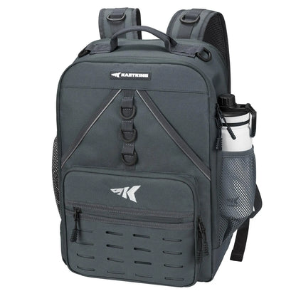 40L Fishing Tackle Backpack with Rod Holders & 4 Tackle Boxes, Waterproof Fishing Gear Storage Bag for Camping, Hunting & Outdoor Activities