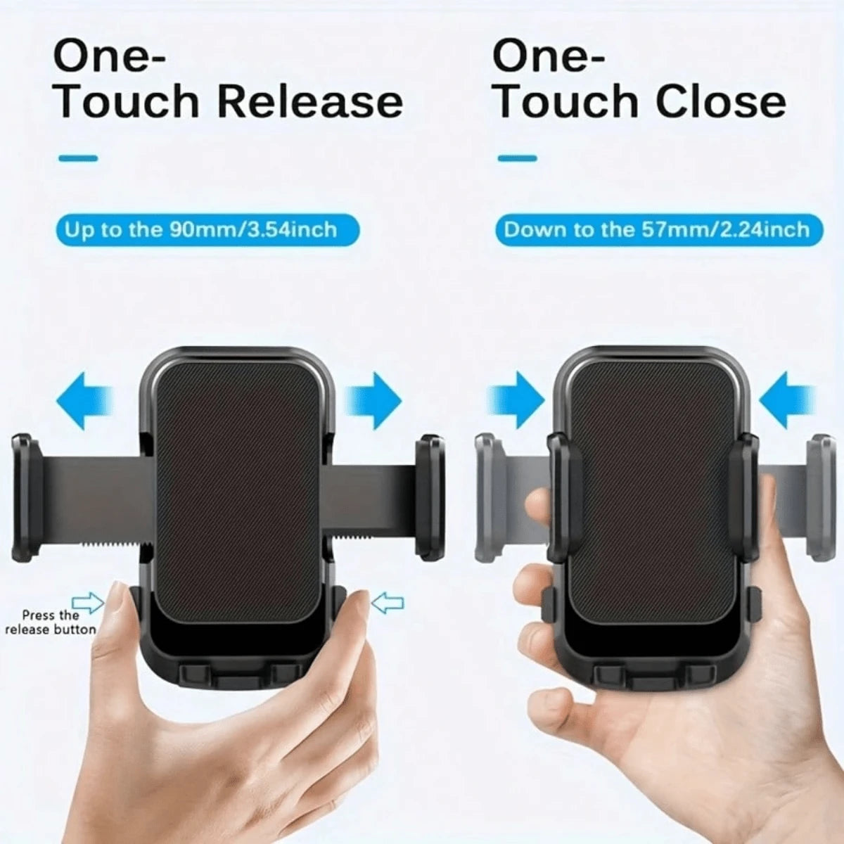 360° Rotatable Dashboard Mount, 270° Swivel Head, Flexible PVC Material Car Phone Holder- 2 In 1 Navigation & Smartphone Holder, Suitable For IPhone, Android Phones, Birthday, Family, Friend Gift, Dr