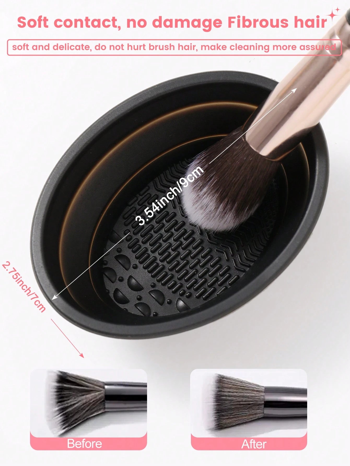 38pcs Makeup Brush Set, Including: 25pcs Makeup Brushes + 3pcs Makeup Sponges + 3pcs Mini Makeup Sponges + 3pcs Makeup Powder Puffs + 3pcs Mini Air Cushion Puffs + 1pc Makeup Brush Cleaning Tool
