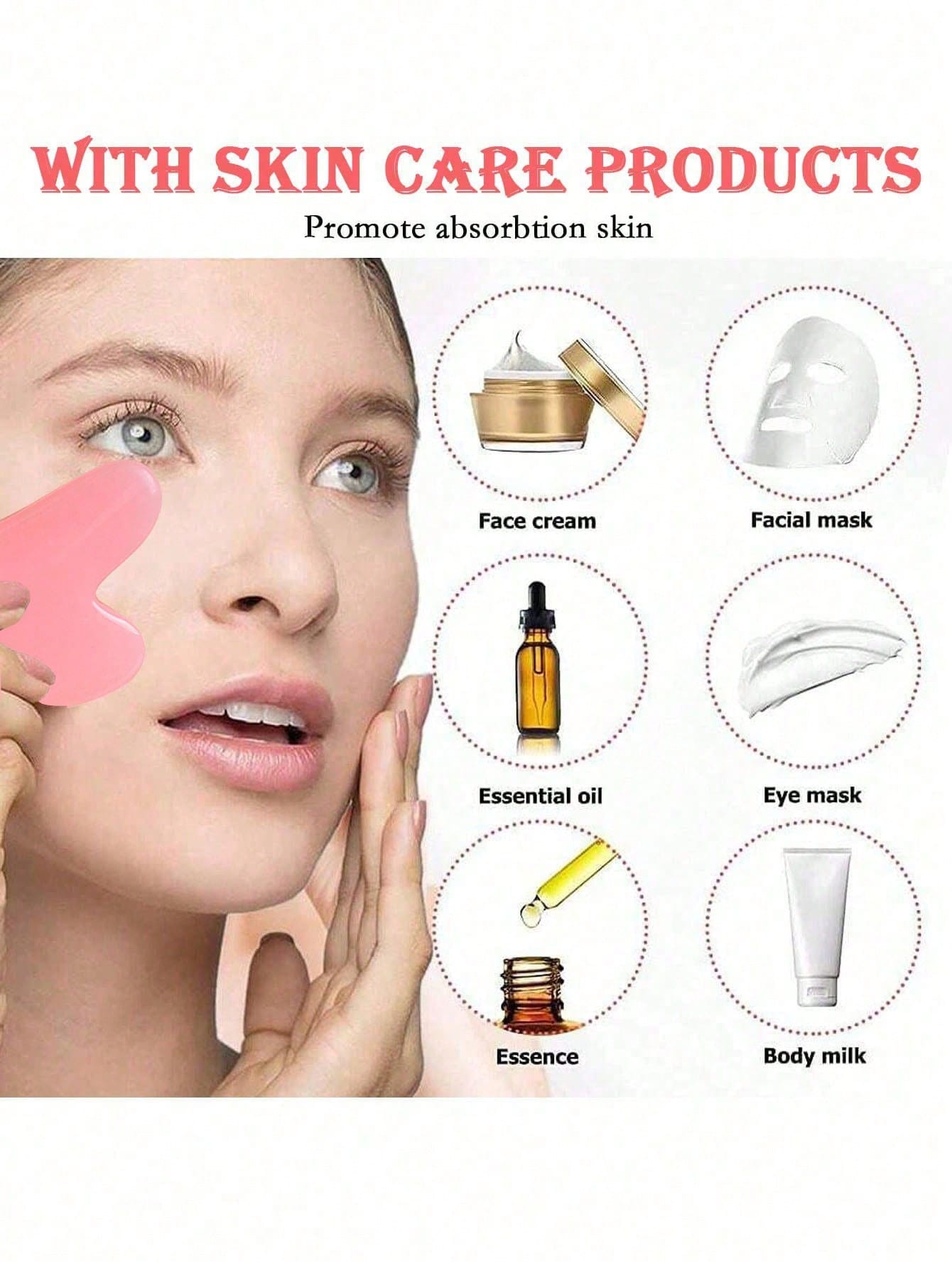 3pcs/1pc Ice Facial Roller Set, Facial Skincare Ice Roller, Facial Massage Tool, Silicone Ice Facial Roller, Quartz Roller, Relieve Facial And Eye Puffiness, Enhance Skincare Effect And Radiance, Suit