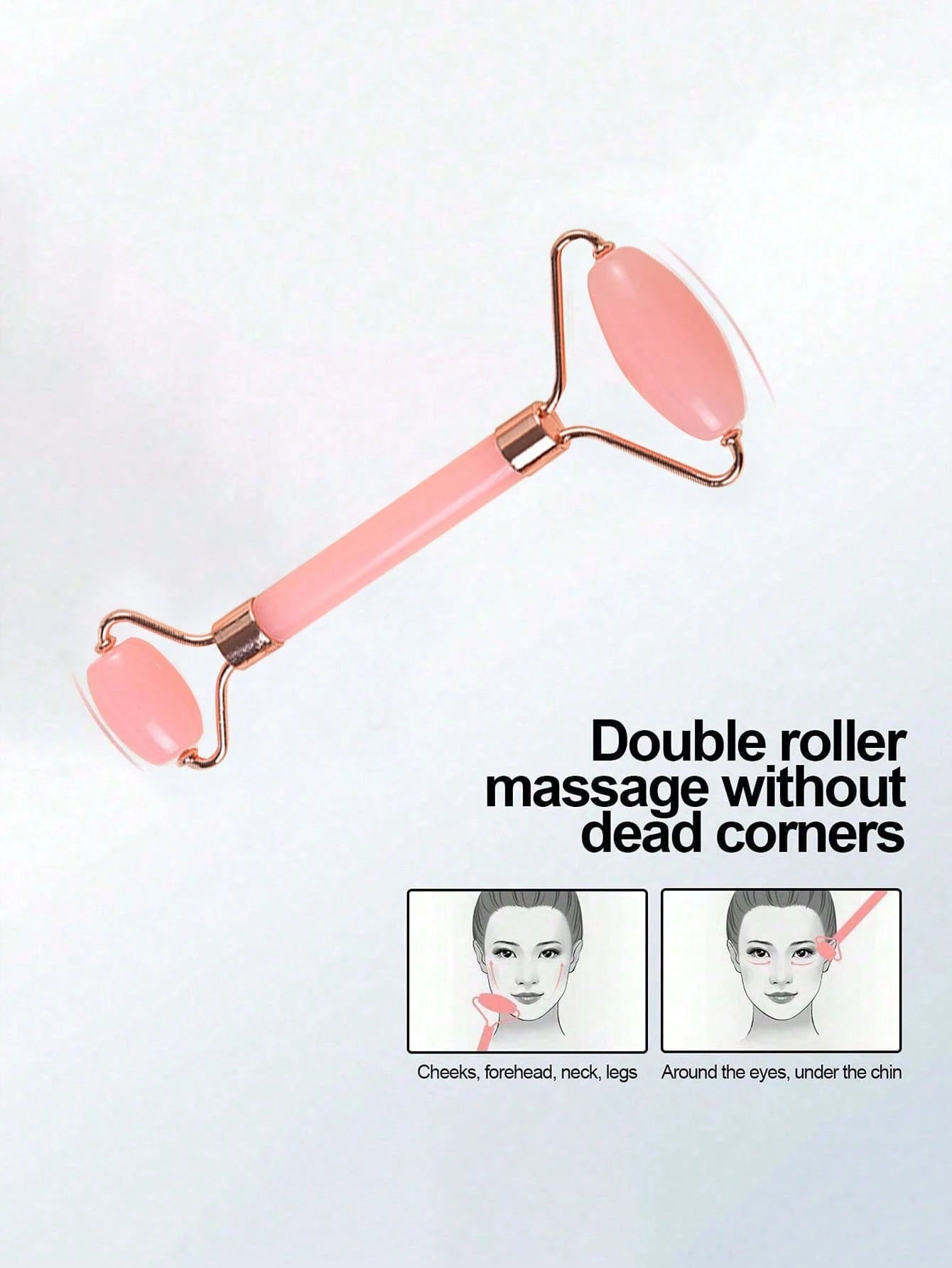3pcs/1pc Ice Facial Roller Set, Facial Skincare Ice Roller, Facial Massage Tool, Silicone Ice Facial Roller, Quartz Roller, Relieve Facial And Eye Puffiness, Enhance Skincare Effect And Radiance, Suit