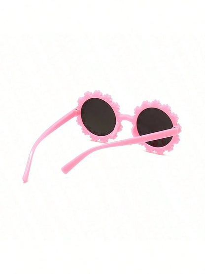 3pcs- Fashionable Bear Ear Glasses- Cute For Teenagers, Travel, Photography, Outdoor- Suitable For 2-9 Years Old Boys And Girls