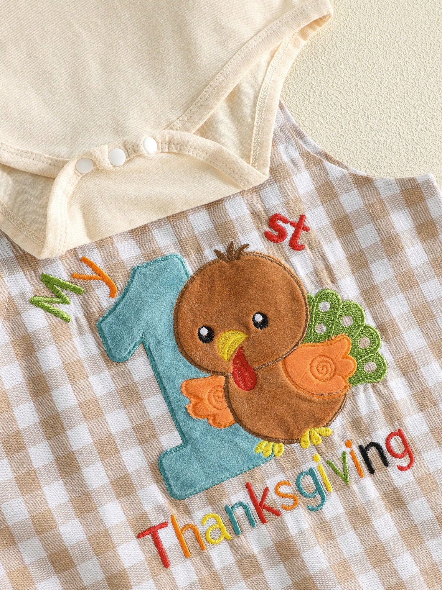 3Pcs Newborn Baby Boys Thanksgiving Outfits Set Long Sleeve Romper Tops + Suspender Pants + Hat 3M 6M 9M 12M 18M Infant Fall Overalls Clothes