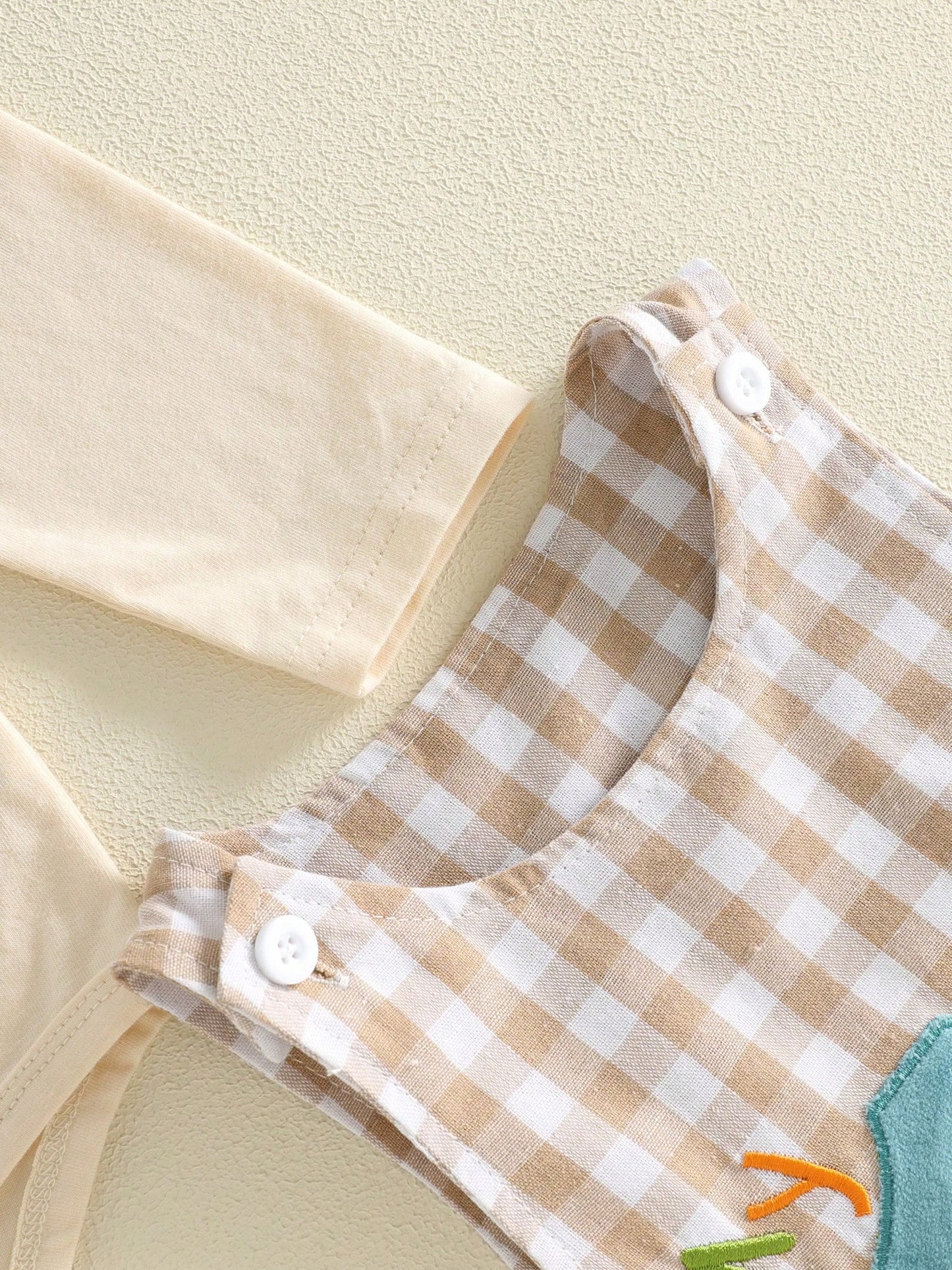 3Pcs Newborn Baby Boys Thanksgiving Outfits Set Long Sleeve Romper Tops + Suspender Pants + Hat 3M 6M 9M 12M 18M Infant Fall Overalls Clothes