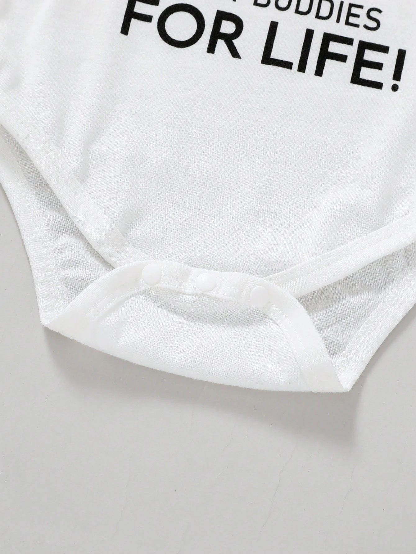 3pcs/Set Casual Cute Baby Boy Outfit, Soft Breathable Bodysuit Set With Letter & Gesture Graphics, Drawstring, Pants And Hat, Suitable For Casual, Daily, Vacation, Party