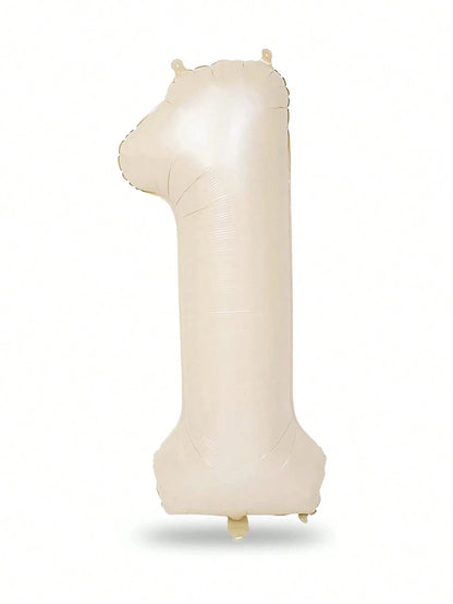 40 Inch Beige Balloon, Suitable For 1st Birthday Decoration, Boy Girl Party Anniversary Supplies, Baby Shower