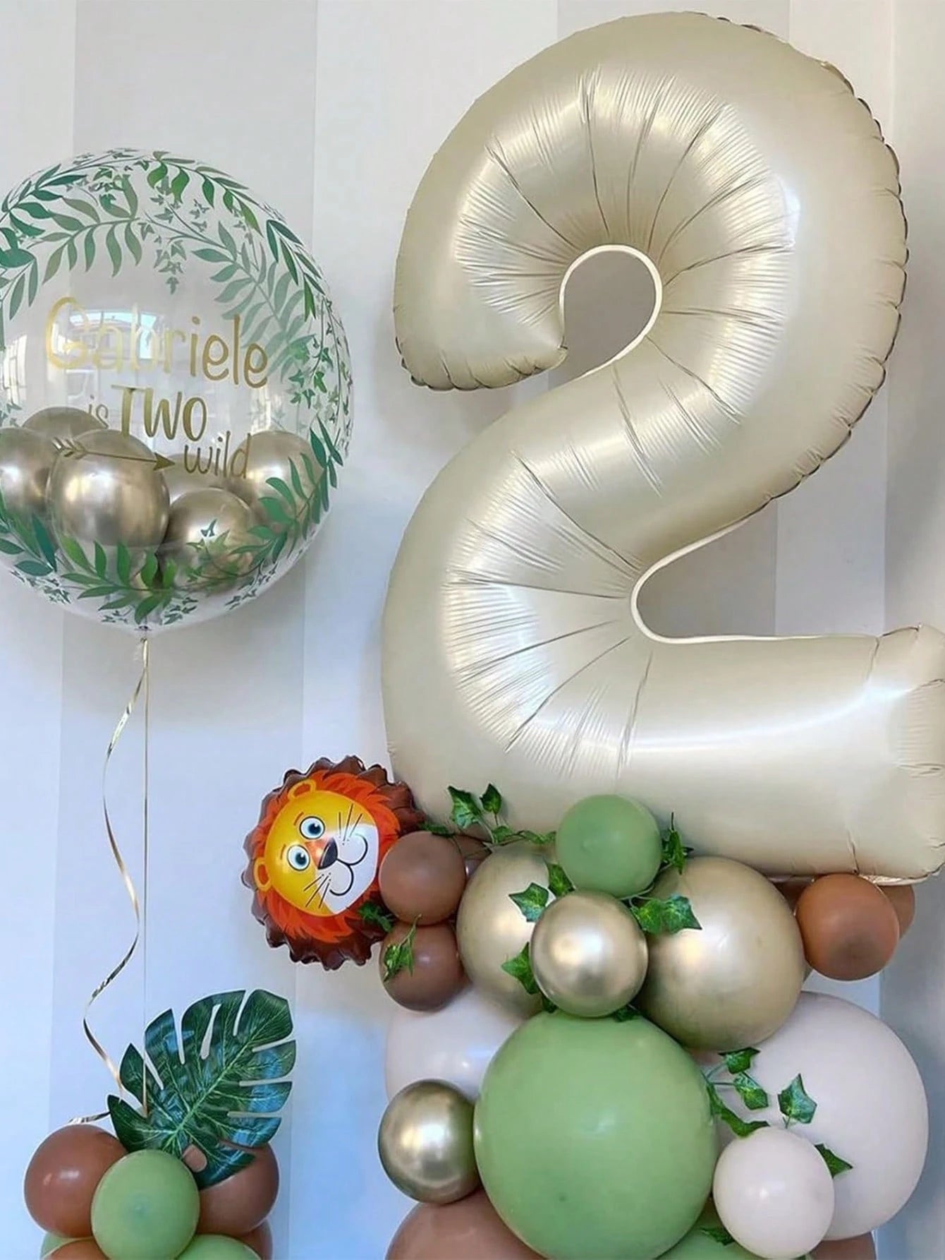 40 Inch Beige Balloon, Suitable For 1st Birthday Decoration, Boy Girl Party Anniversary Supplies, Baby Shower