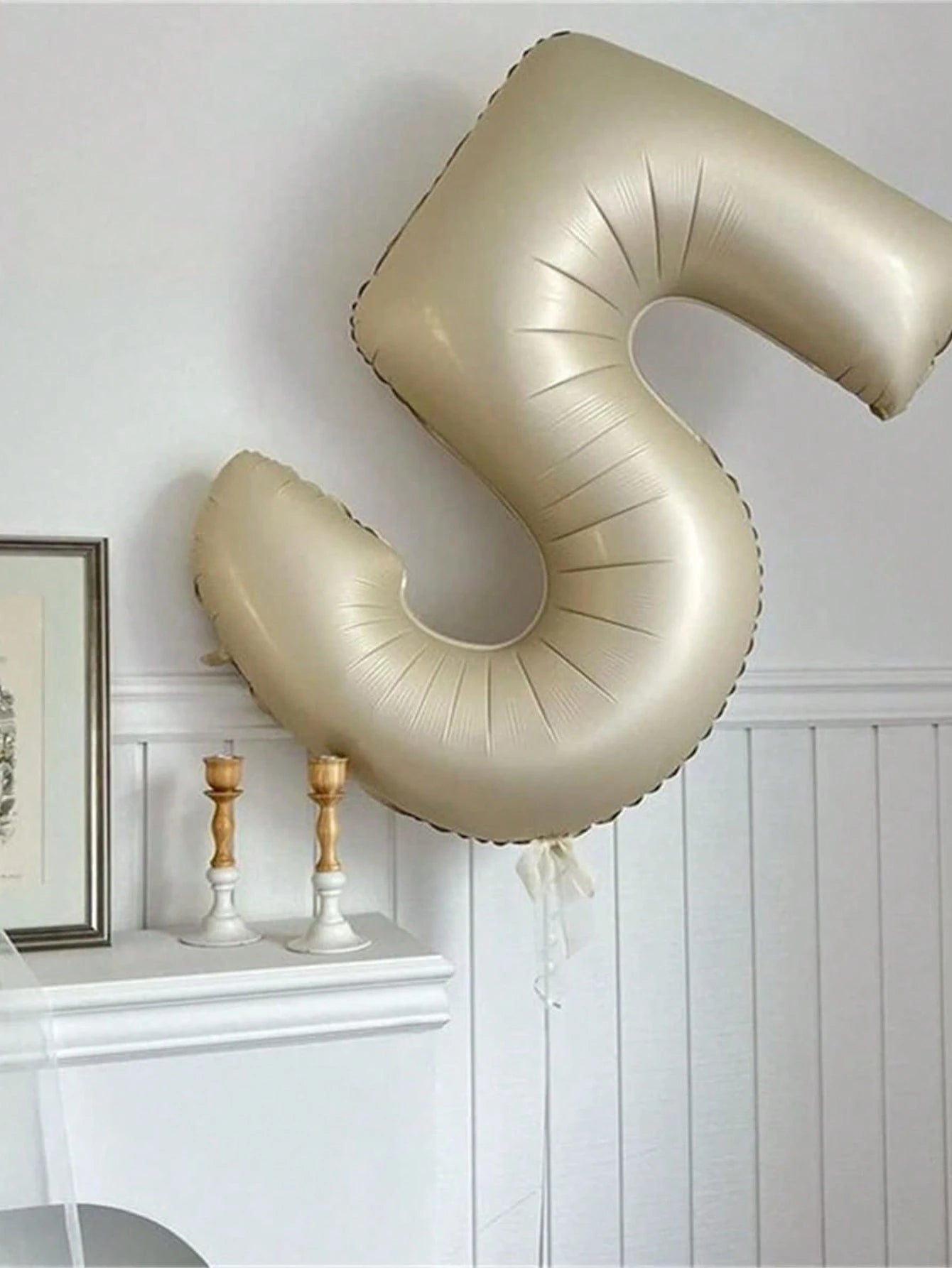 40 Inch Beige Balloon, Suitable For 1st Birthday Decoration, Boy Girl Party Anniversary Supplies, Baby Shower