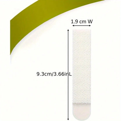 48-Pack Large Picture Hanging Strips- No-Tool Damage-Free Wall Hooks, Strong Adhesive White Tape For Home & Office Decor, Easy Installation On Smooth Surfaces, Toolfree Hanging| Refined Design| Nor