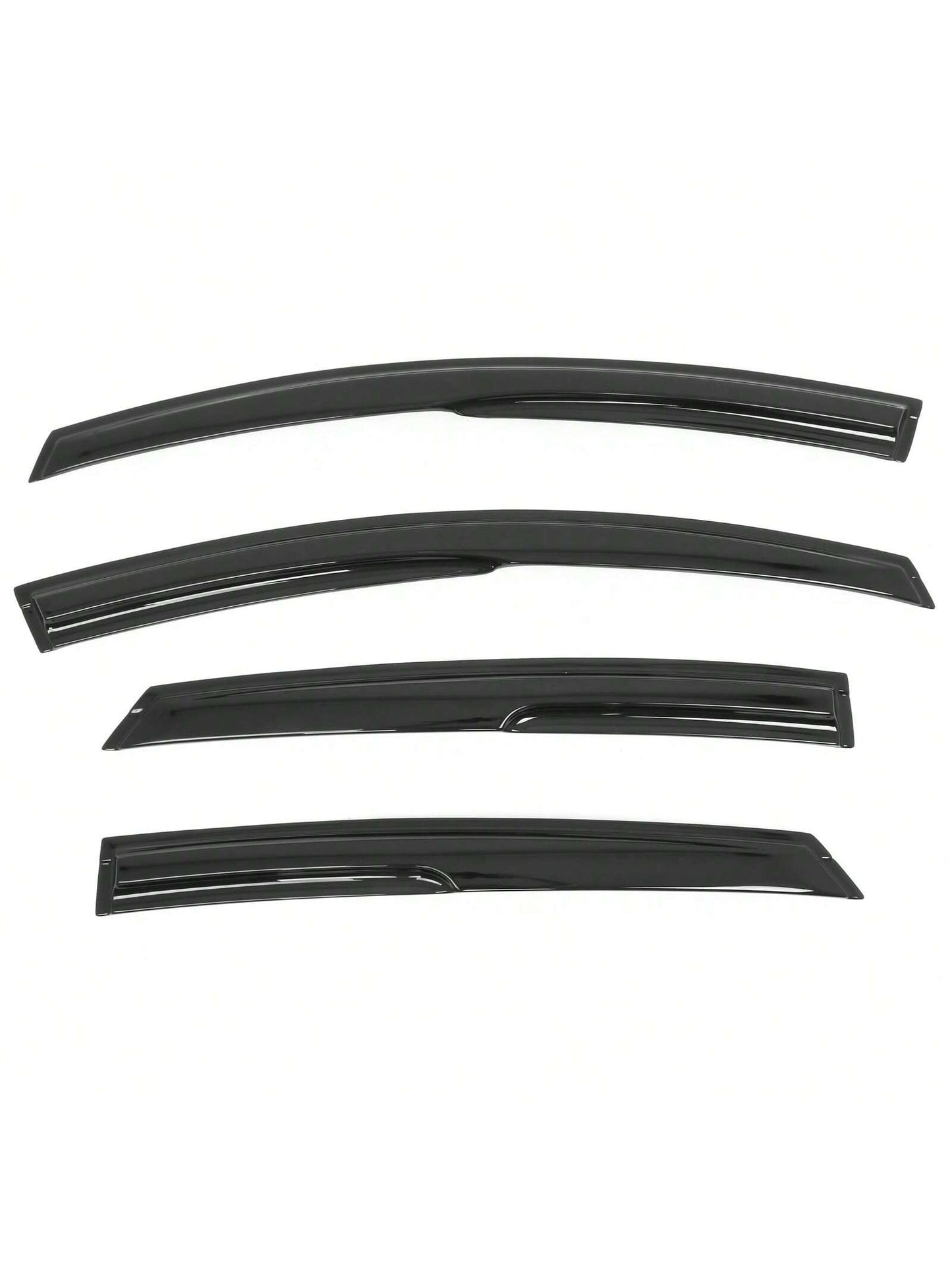 4PC Set Window Visors For 2013-2018 Fords' Fusion Window Rain Guards Smoked Aero JDM Wind Deflectors Stick On Sun Rain Wind Window Guards, A Useful Upgrade For The Valentine Season