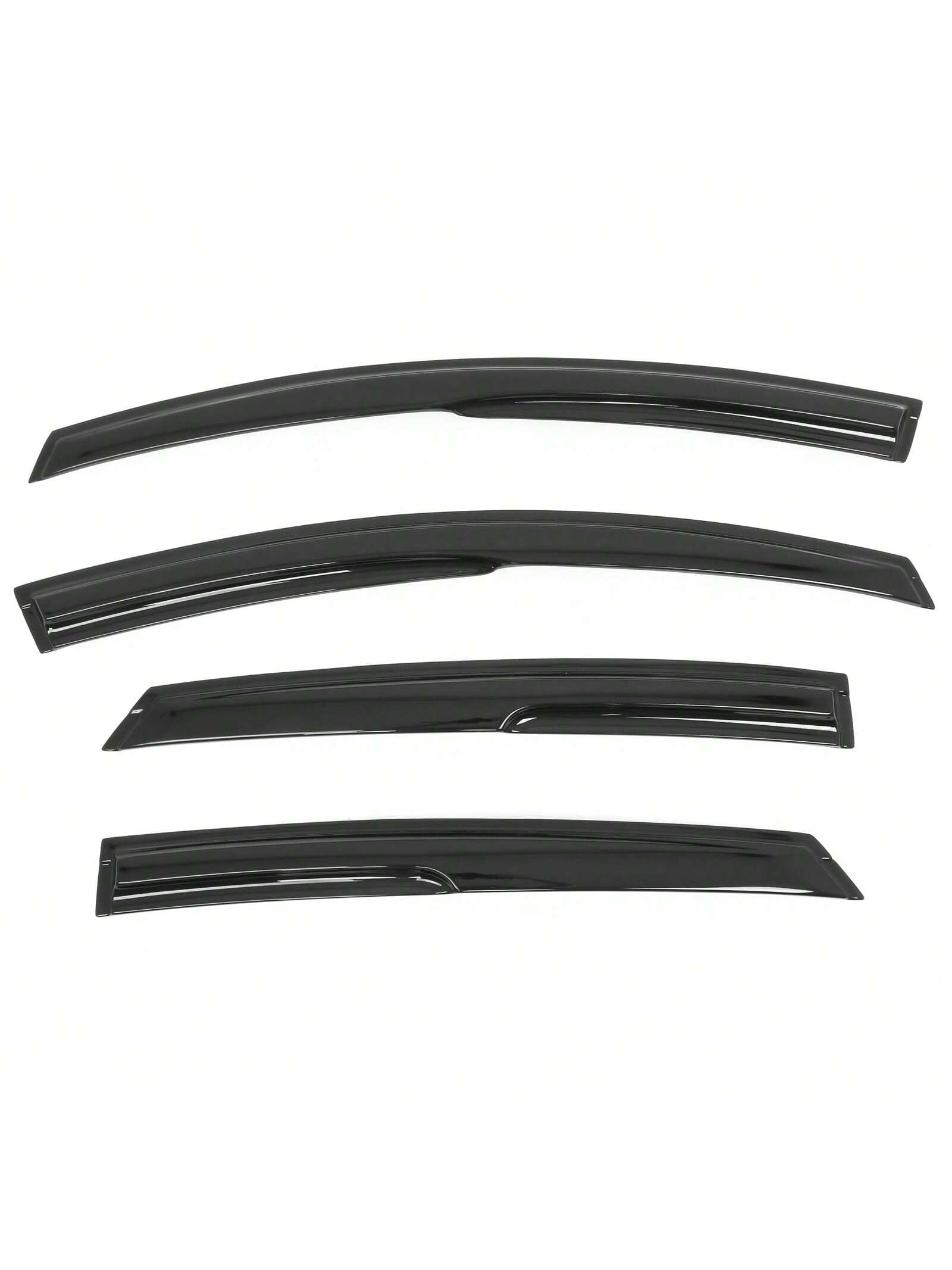 4PC Set Window Visors For 2013-2018 Fords' Fusion Window Rain Guards Smoked Aero JDM Wind Deflectors Stick On Sun Rain Wind Window Guards, A Useful Upgrade For The Valentine Season