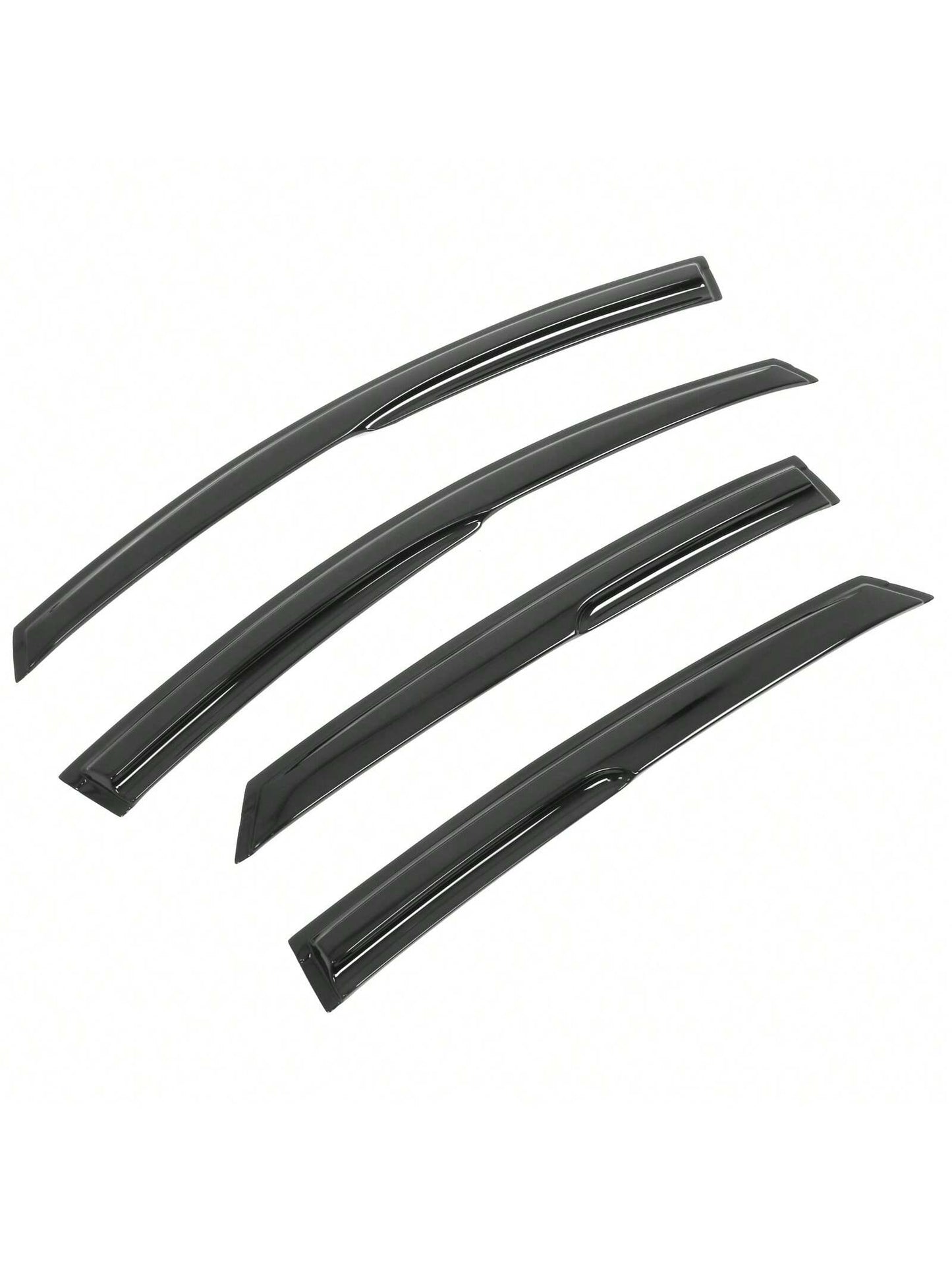 4PC Set Window Visors For 2013-2018 Fords' Fusion Window Rain Guards Smoked Aero JDM Wind Deflectors Stick On Sun Rain Wind Window Guards, A Useful Upgrade For The Valentine Season