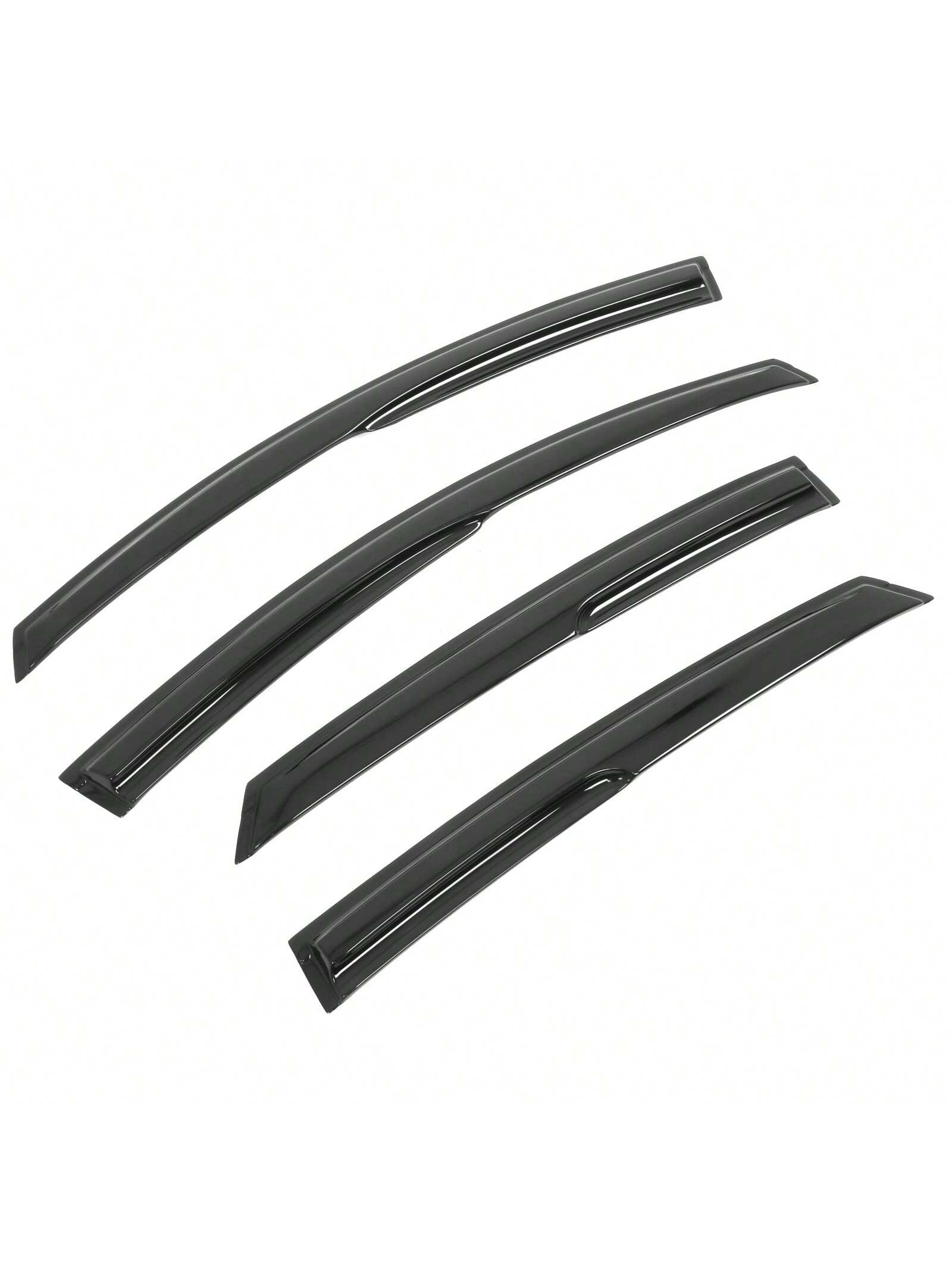 4PC Set Window Visors For 2013-2018 Fords' Fusion Window Rain Guards Smoked Aero JDM Wind Deflectors Stick On Sun Rain Wind Window Guards, A Useful Upgrade For The Valentine Season