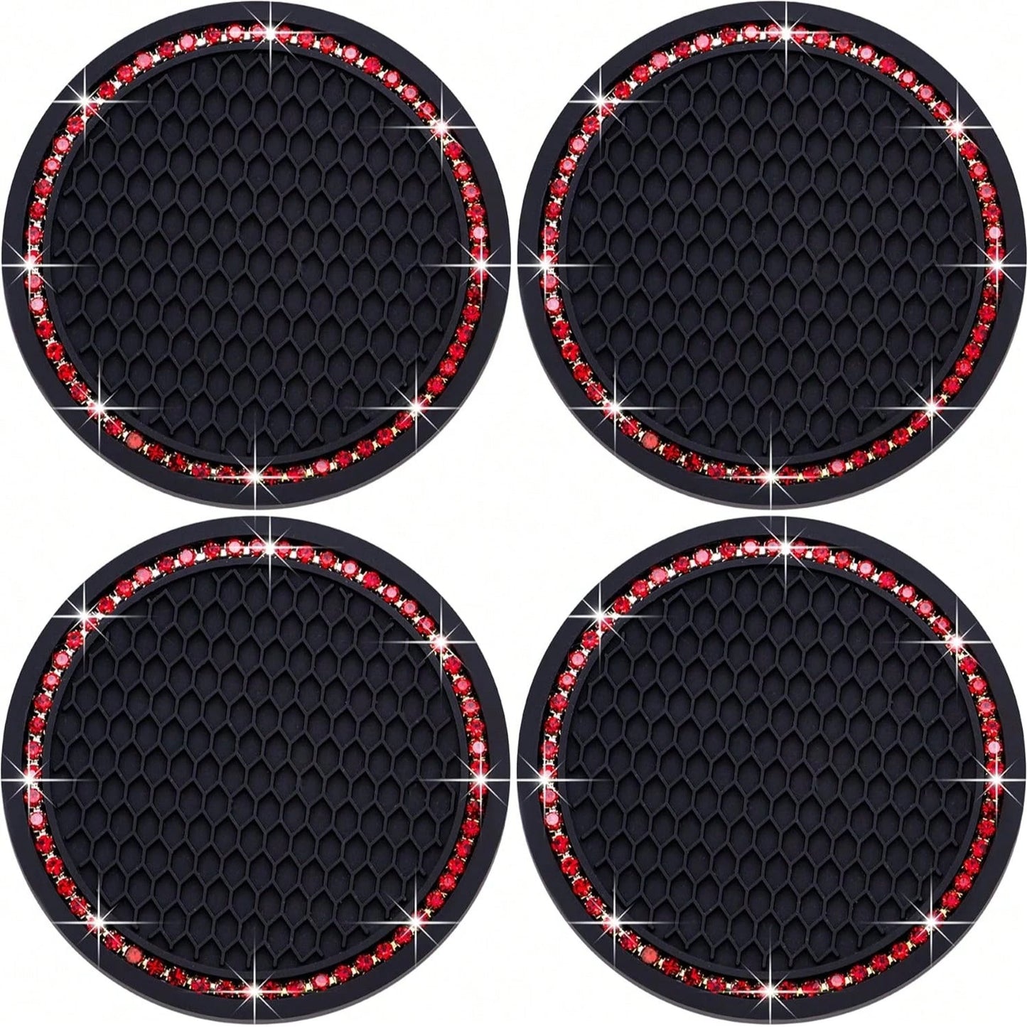 4pcs Car Cup Holder Coasters, Great Gift For Friends