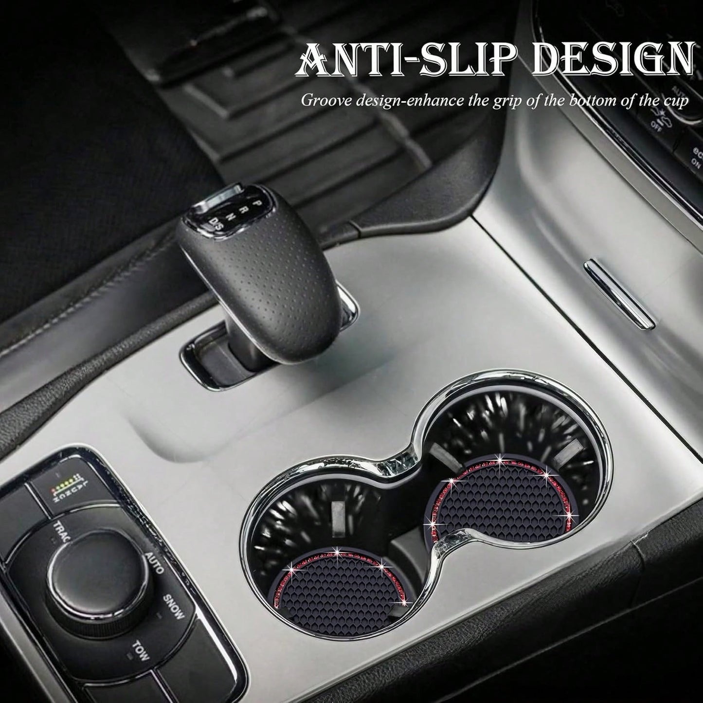 4pcs Car Cup Holder Coasters, Great Gift For Friends