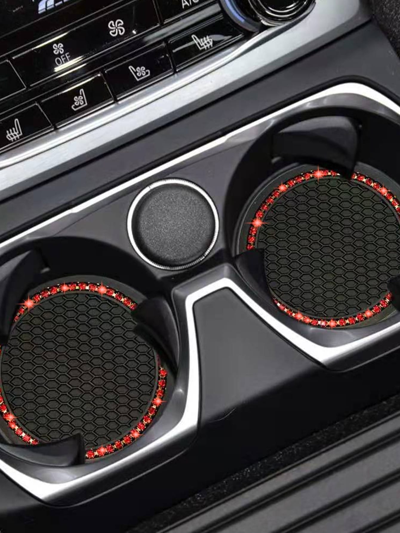 4pcs Car Cup Holder Coasters, Great Gift For Friends