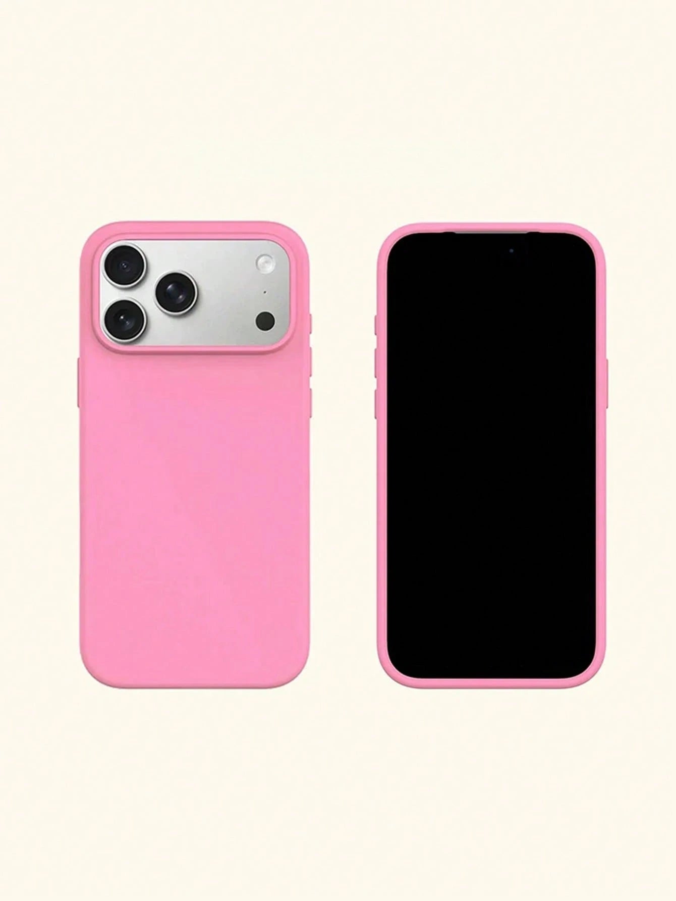 4pcs Phone Case Set, Black + Pink + Rose Red + White, Dopamine Matte 4pcs Phone Case Set Compatible With 17 Pro Max/17 Pro/17/16 Pro Max/16/16 Pro/16 Plus/15/15 Pro Max/15 Pro/15 Plus/11/12/13/14 Pro