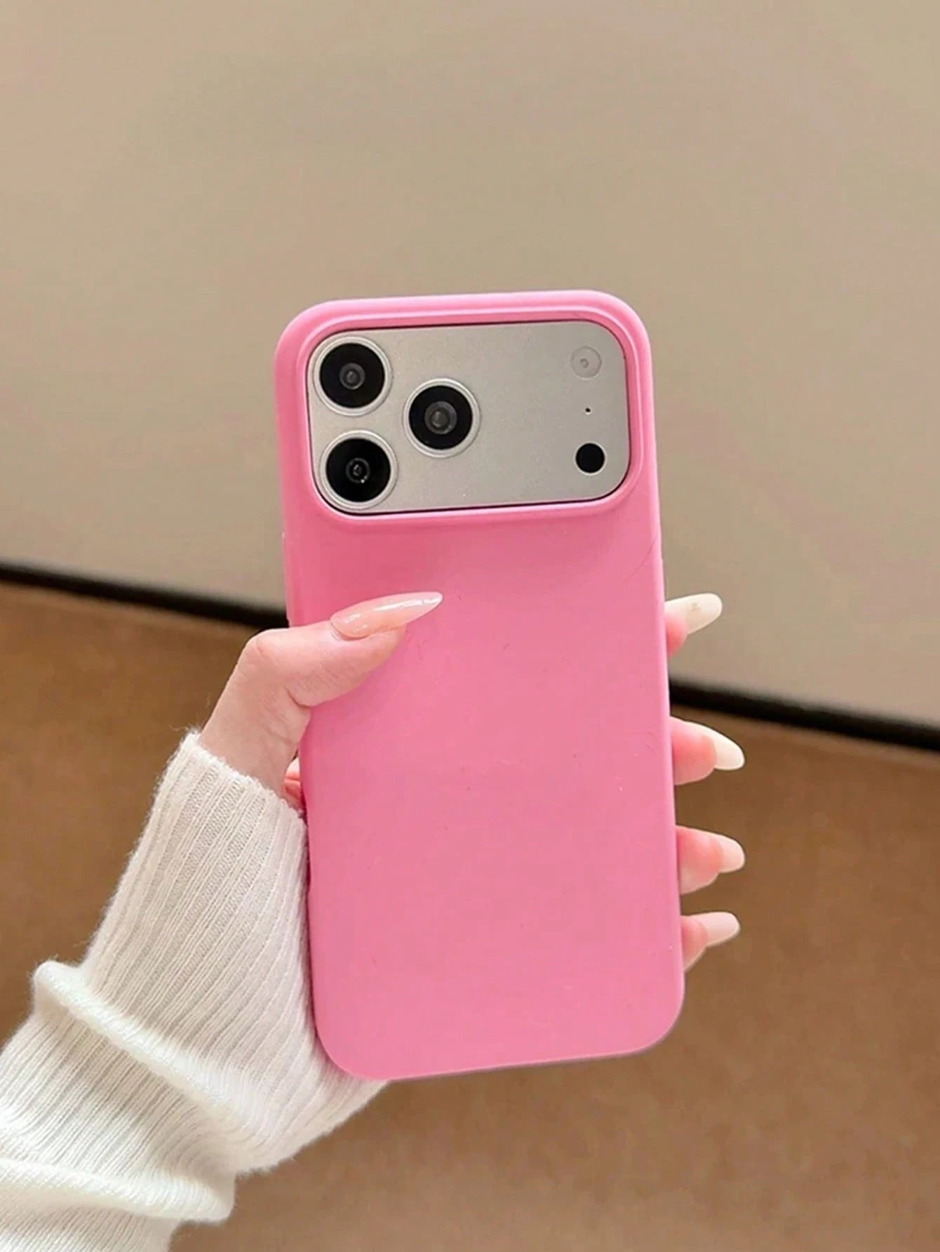 4pcs Phone Case Set, Black + Pink + Rose Red + White, Dopamine Matte 4pcs Phone Case Set Compatible With 17 Pro Max/17 Pro/17/16 Pro Max/16/16 Pro/16 Plus/15/15 Pro Max/15 Pro/15 Plus/11/12/13/14 Pro