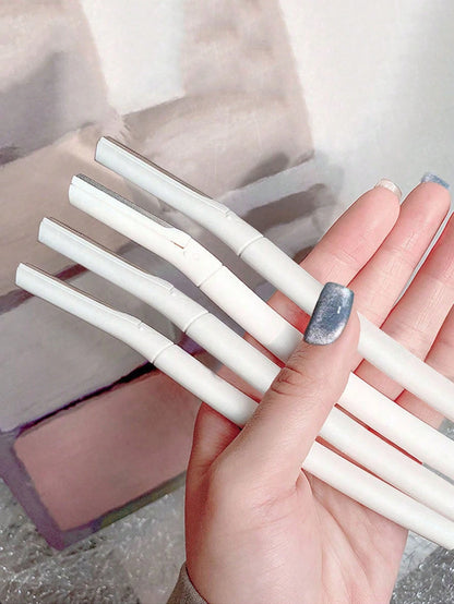 4pcs Professional Eyebrow Razors, Anti-Scratch Eyebrow Trimmer Set For Beginners, Unisex Beauty Tools