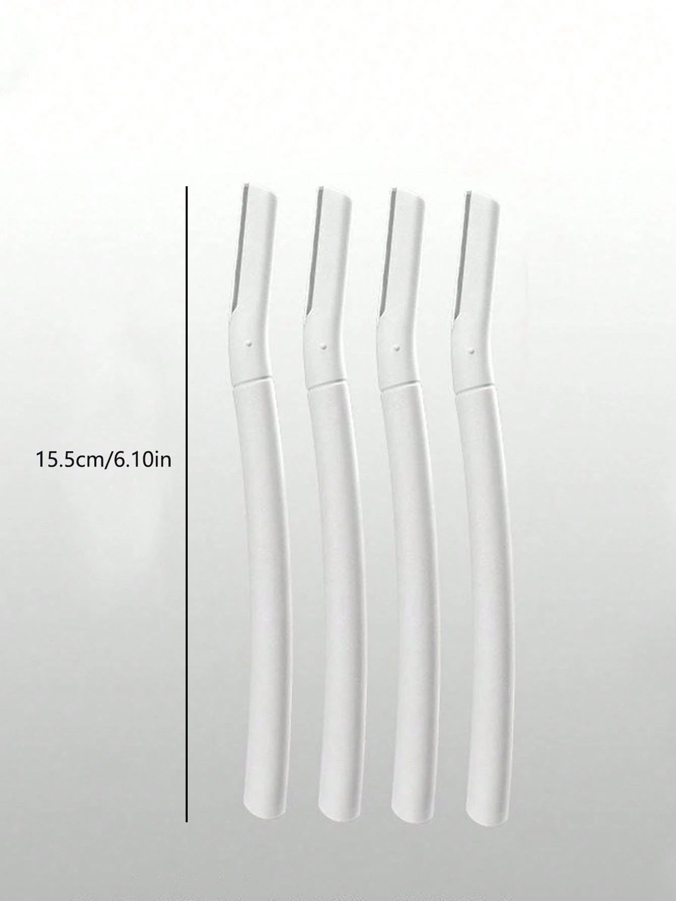 4pcs Professional Eyebrow Razors, Anti-Scratch Eyebrow Trimmer Set For Beginners, Unisex Beauty Tools
