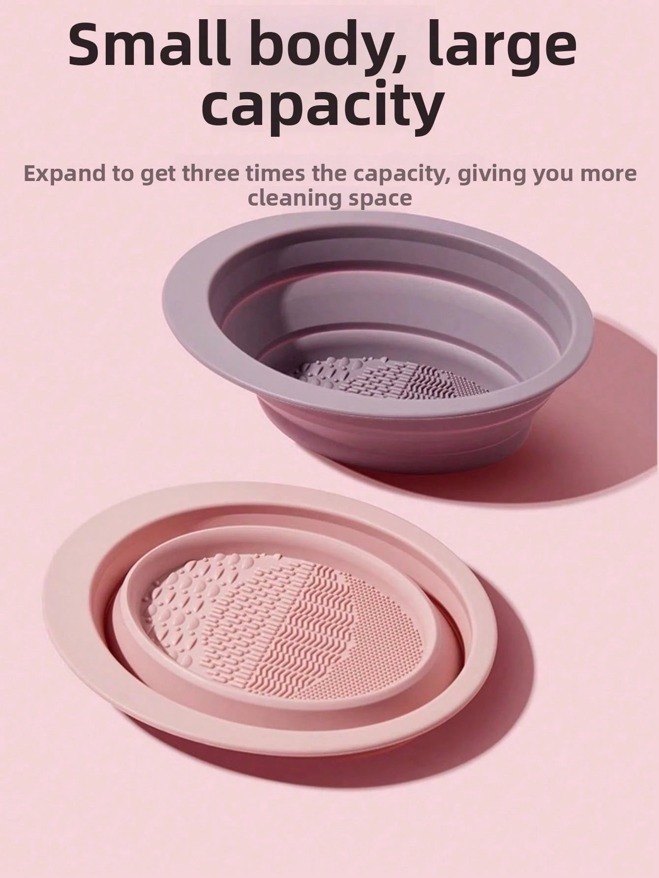 5/3/1pc Makeup Brush Cleaning Palette, Foldable Portable Makeup Brush Cleaning Mat, Beauty Brush Cleaning And Drying Tool, Suitable For Makeup Brushes, Puffs And Sponges, Quick Makeup Tool Dry Cleanin