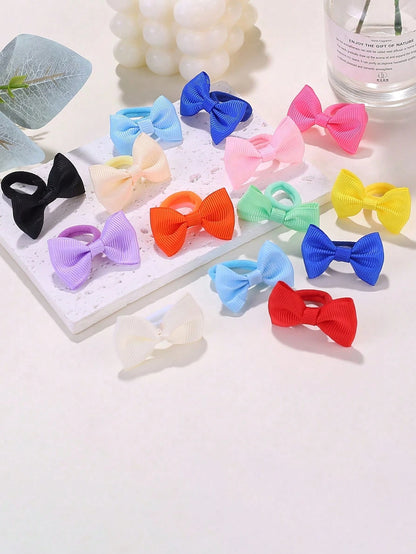 5/30/60pcs Baby Elastic Hair Bands- Soft Pastel And Bright Colors- Non-Slip Hair Ties Suitable For Toddlers, Birthday Parties, Halloween, Spring Festival- Light Beige For Sensitive Skin- Daily And