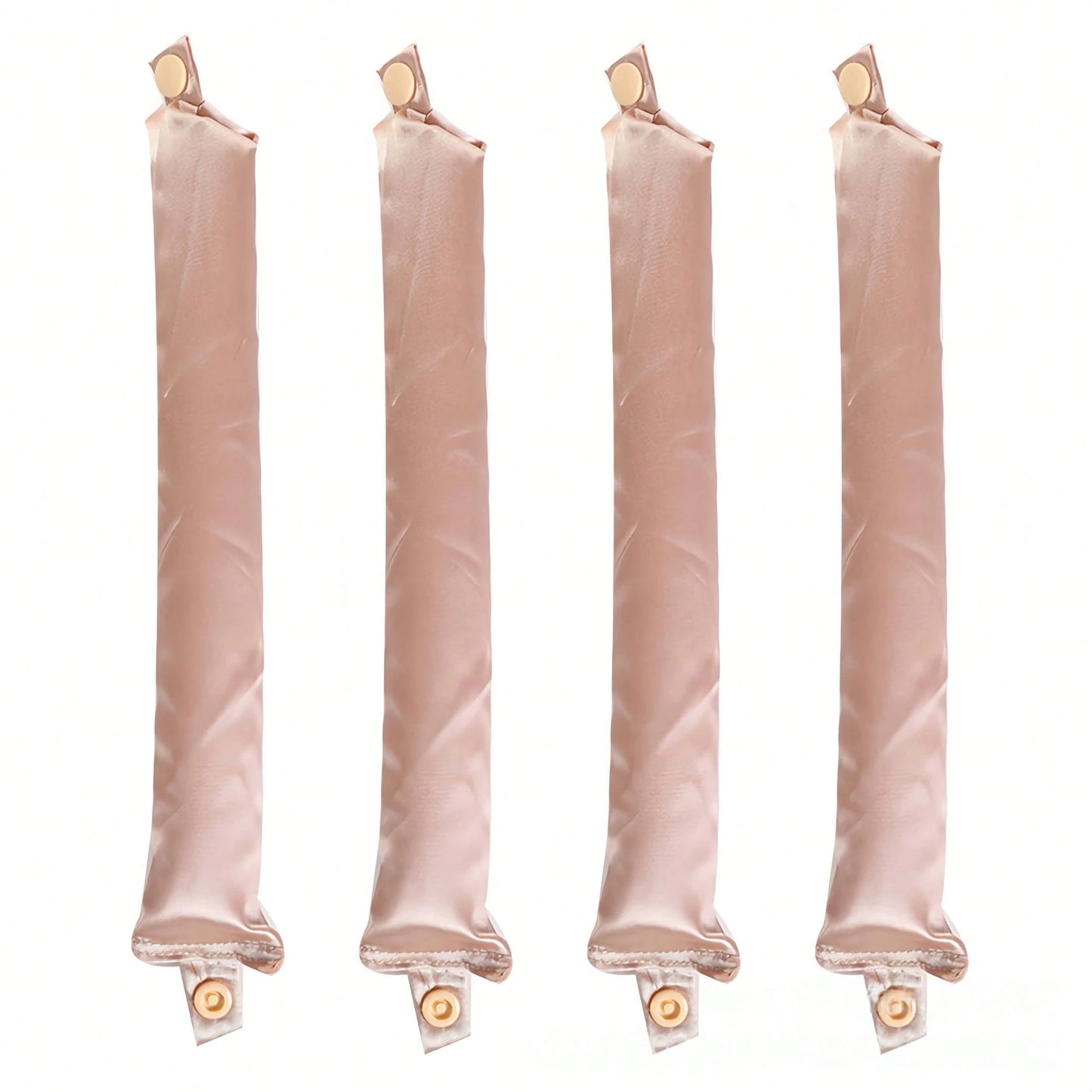 5/4pcs No Heat Curling Rods, Slouchy Hair Curler, Silk Scrunchies, Sleeping Elastic Hair Bands, Long Hair Soft Curling Tools, Manual Styling Accessories, Sleep Curling Tools, Suitable For Valentine's