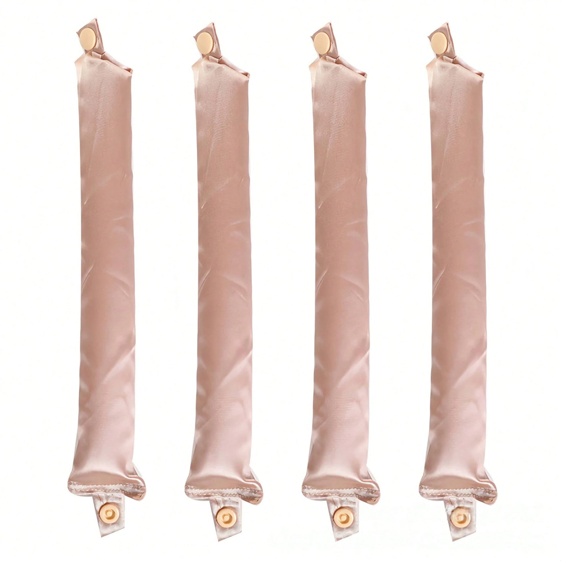5/4pcs No Heat Curling Rods, Slouchy Hair Curler, Silk Scrunchies, Sleeping Elastic Hair Bands, Long Hair Soft Curling Tools, Manual Styling Accessories, Sleep Curling Tools, Suitable For Valentine's