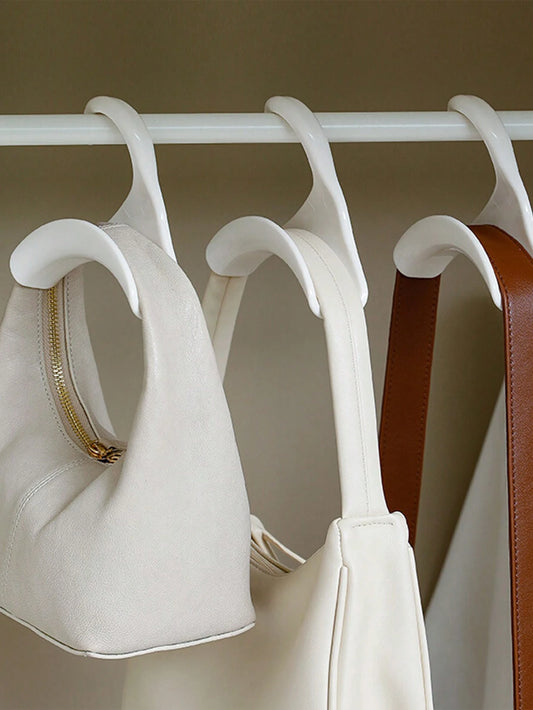 5 Pack Purse Hanger Hook Acrylic Bag Hanger Handbag Tote Bag Rack Holder Closet Organizer Storage For Backpacks Satchels Purses Handbags Tote Holder, Gender Reveal Party, Perfect For Birthdays, Weddin