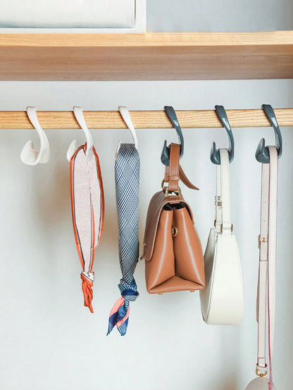 5 Pack Purse Hanger Hook Acrylic Bag Hanger Handbag Tote Bag Rack Holder Closet Organizer Storage For Backpacks Satchels Purses Handbags Tote Holder, Gender Reveal Party, Perfect For Birthdays, Weddin