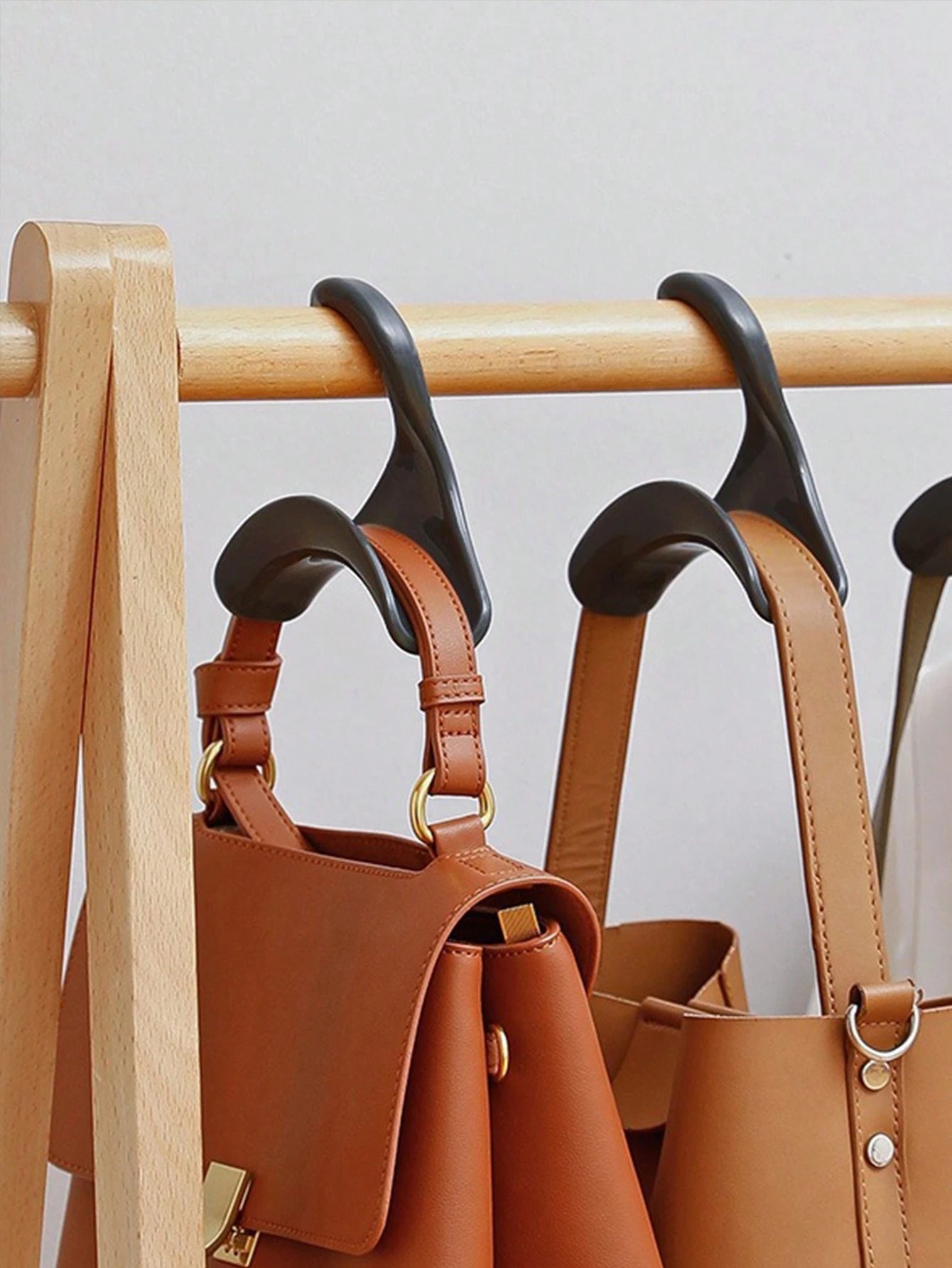5 Pack Purse Hanger Hook Acrylic Bag Hanger Handbag Tote Bag Rack Holder Closet Organizer Storage For Backpacks Satchels Purses Handbags Tote Holder, Gender Reveal Party, Perfect For Birthdays, Weddin