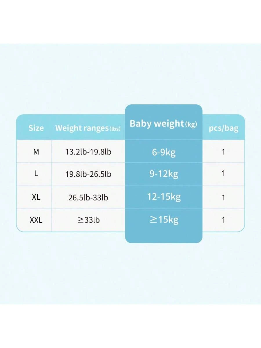 5 Packs Disposable Swim Diapers For Infants, Sizes M/L/XL/XXL Availablebaby Shower Family Decorations Gifts