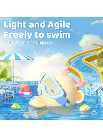 5 Packs Disposable Swim Diapers For Infants, Sizes M/L/XL/XXL Availablebaby Shower Family Decorations Gifts