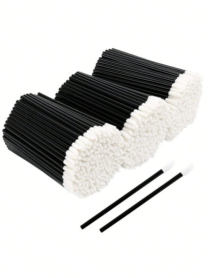 500 Pcs 50 Pcs Lip Stick Lipstick Applicator Lip Gloss Stick Lint Free Makeup Applicator Beauty Tool, Disposable