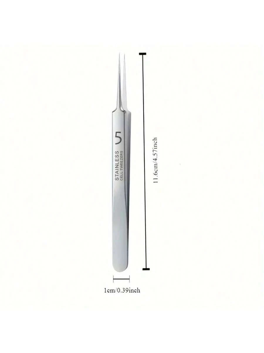 5mm Ultra Fine Blackhead Tweezers- Facial Beauty Acne Removal Tool For Skin Care