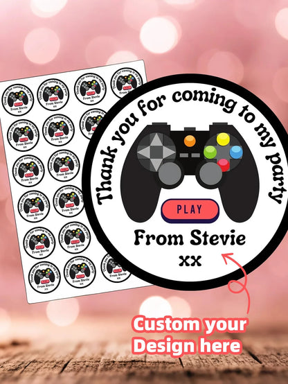 60/120/240pcs Personalized Labels- Customizable Text & Image Stickers, Custom Thank You Label Stickers, Colorful, Ideal Gift For Men, Women, Friends, Students, Youth Day, Birthday, School, Home. Mult