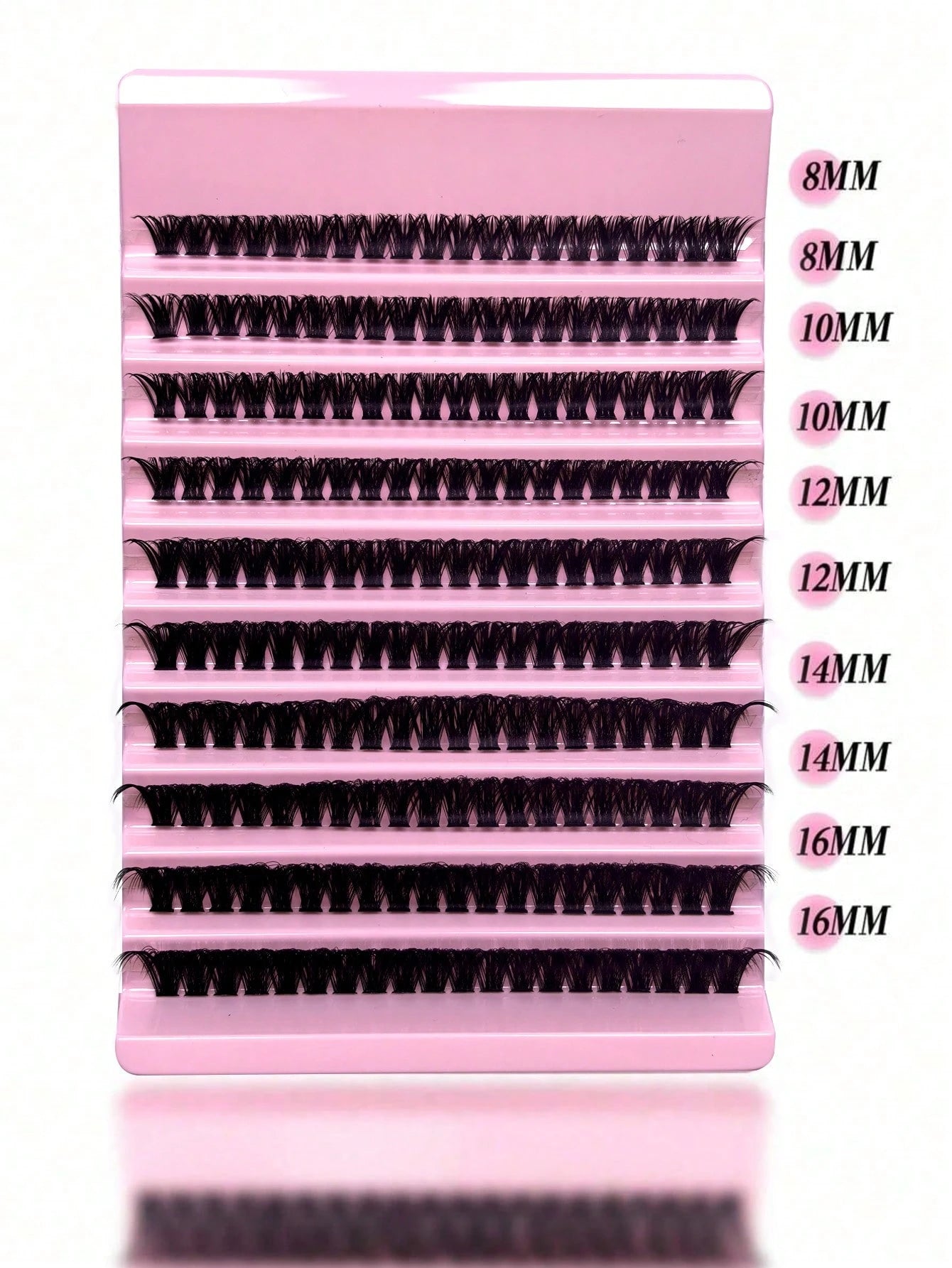 60D Natural Soft Curly Single Eyelash Extensions 8-16mm Mixed Length 0.07mm C/D 80/140/200pcs 3D Effect False Eyelashes, 4/7/10 Rows, Suitable For Light Makeup, Heavy Makeup And Daily Wear, Easy To Ca