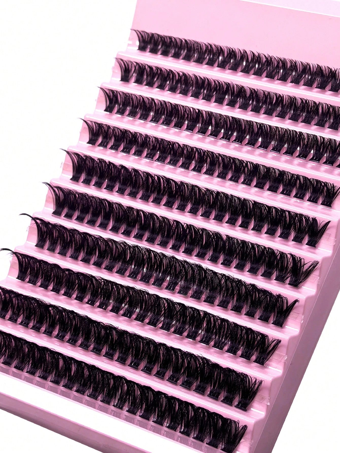 60D Natural Soft Curly Single Eyelash Extensions 8-16mm Mixed Length 0.07mm C/D 80/140/200pcs 3D Effect False Eyelashes, 4/7/10 Rows, Suitable For Light Makeup, Heavy Makeup And Daily Wear, Easy To Ca