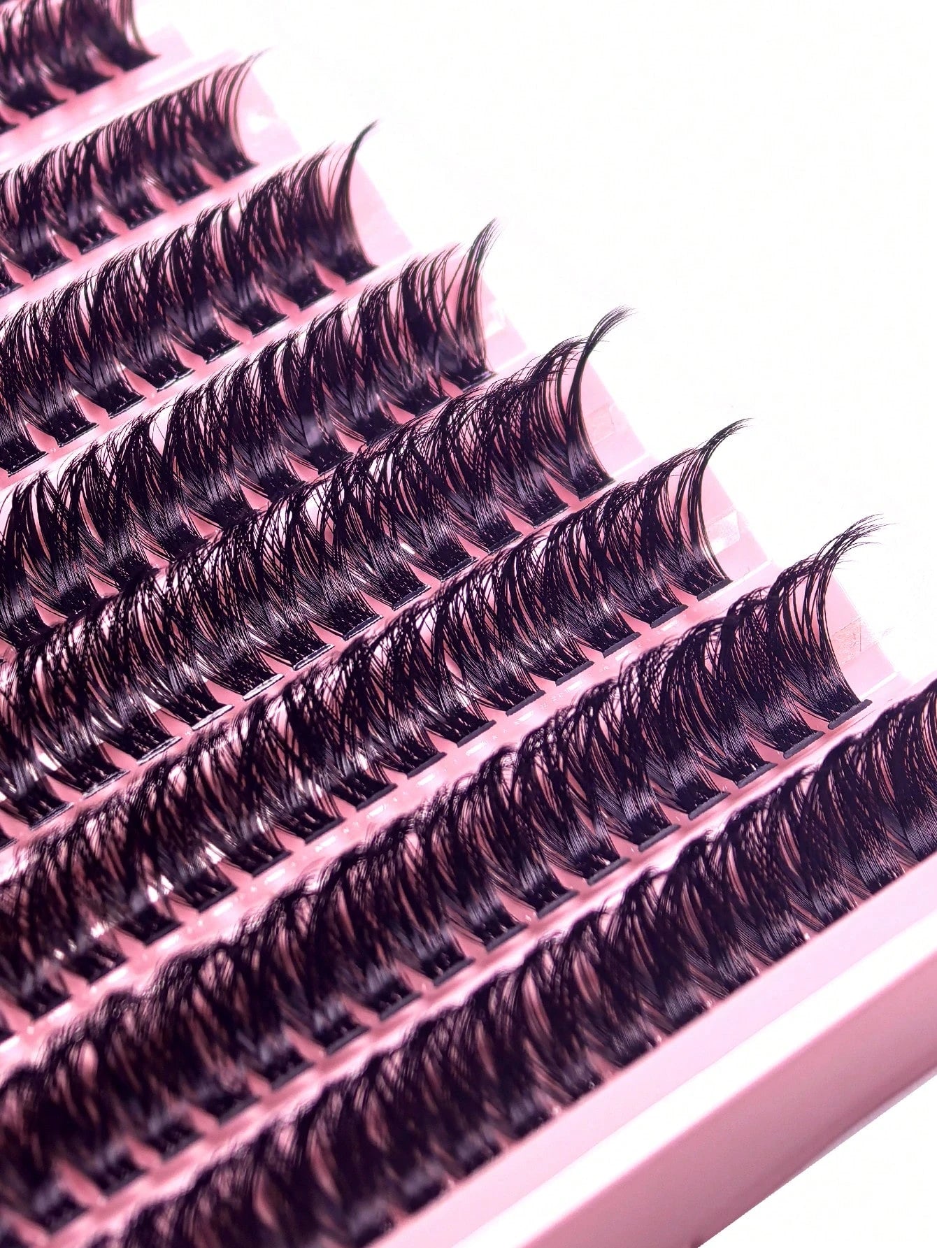 60D Natural Soft Curly Single Eyelash Extensions 8-16mm Mixed Length 0.07mm C/D 80/140/200pcs 3D Effect False Eyelashes, 4/7/10 Rows, Suitable For Light Makeup, Heavy Makeup And Daily Wear, Easy To Ca