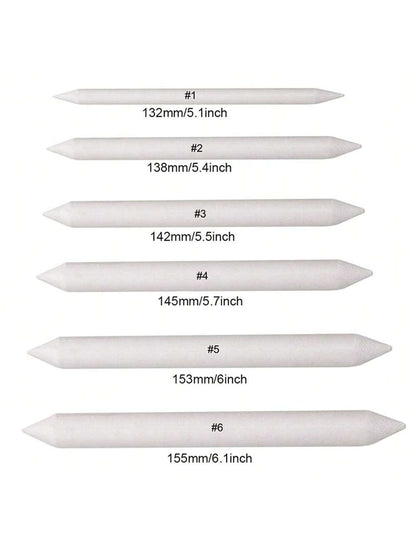 6Pcs Blending Stump And Tortillions, Paper Art Blenders, Art Pencils, Drawing Pencils For Artists Student Sketch Drawing Tools, Drawing Supplies,Mother's Day,Mom's Gift
