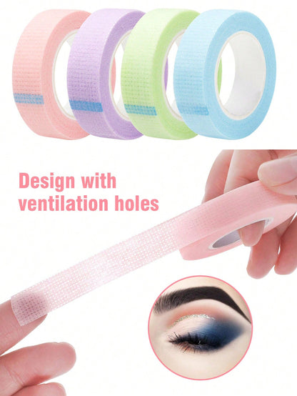 6pcs. Eye Shadow Tape, Eye Shadow Eyeliner Pencil Auxiliary Tool, Eye Makeup Auxiliary Tool, Eye Makeup Completion Paste, Eye Makeup Protection Tape, Professional Eyelash Tape, Adhesive Fabric Eyelash