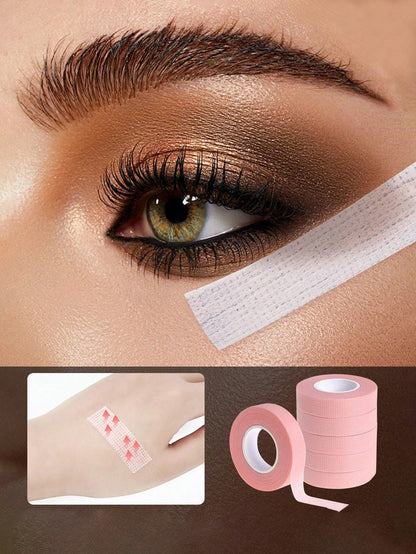 6pcs. Eye Shadow Tape, Eye Shadow Eyeliner Pencil Auxiliary Tool, Eye Makeup Auxiliary Tool, Eye Makeup Completion Paste, Eye Makeup Protection Tape, Professional Eyelash Tape, Adhesive Fabric Eyelash
