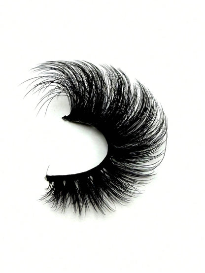 8 Pairs Upgraded Fox Eye Lashes, Cute Natural Look Faux Mink Fluffy Thick Cat Eye Lashes, 3D Natural Wispy Crossed Cartoon Lashes, Eyelash Extension