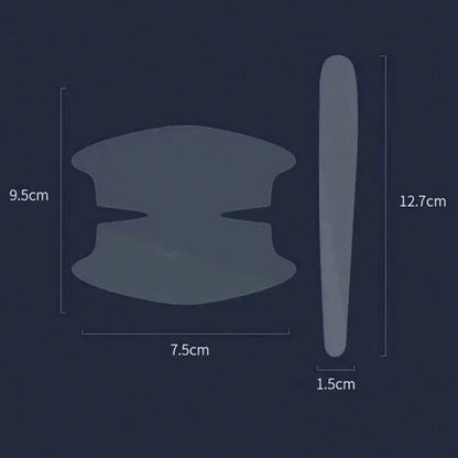 8PCS Door Handle Sticker, Scratch-Proof Car Door Protective Sticker, Door Bowl Protective Film