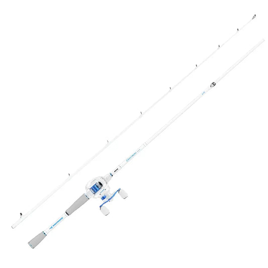 Casting Rod & Reel Combo, IM6 Graphite 2-Piece Blank, Stainless Steel Guides, EVA Handle, Sensitive Fishing Combo