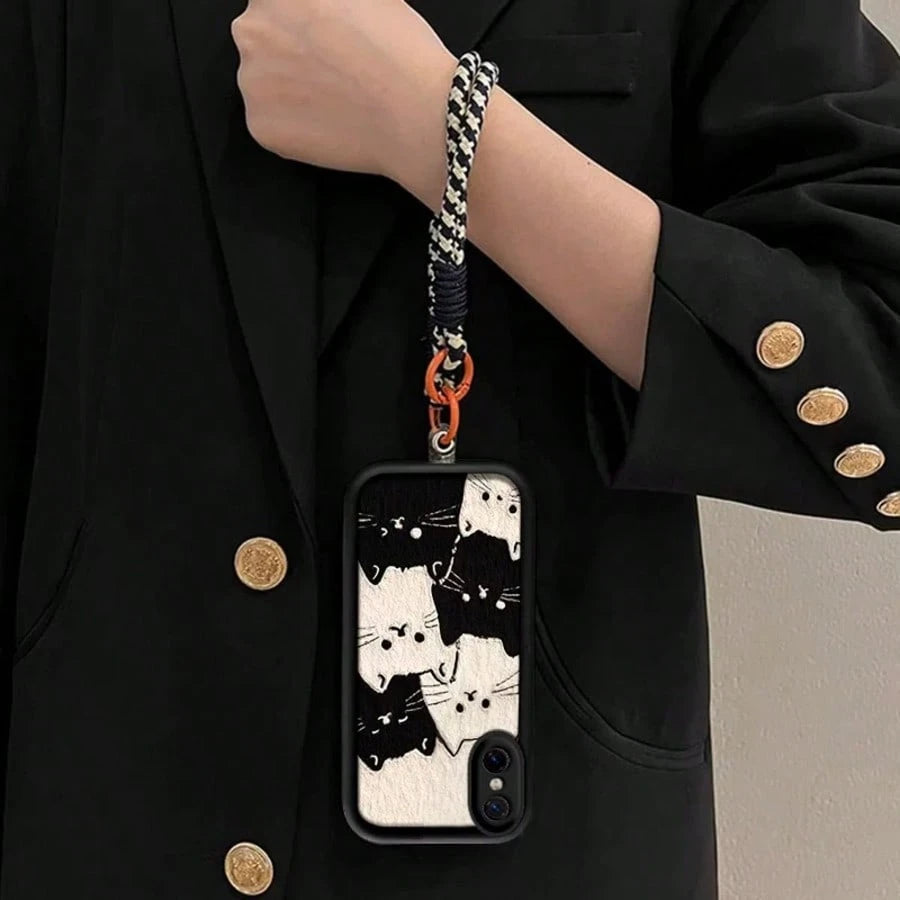 A Little Cat Phone Case 2026's Latest Hot-Selling Cat Mobile Phone Case Cell Phone Case For Galaxy S26, S25, S24, S24Plus/S24+, S24Ultra, S24FE, S20, S21, S22, S23 Compatible With IPhone 11/11 Pro/11