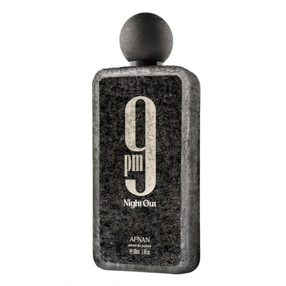 Afnan 9 PM Night Out Unisex Extrait De Parfum 100ml Warm Sweet Spicy Opening Fresh Fruity Ideal For Evening Out Dates Casual Activities
