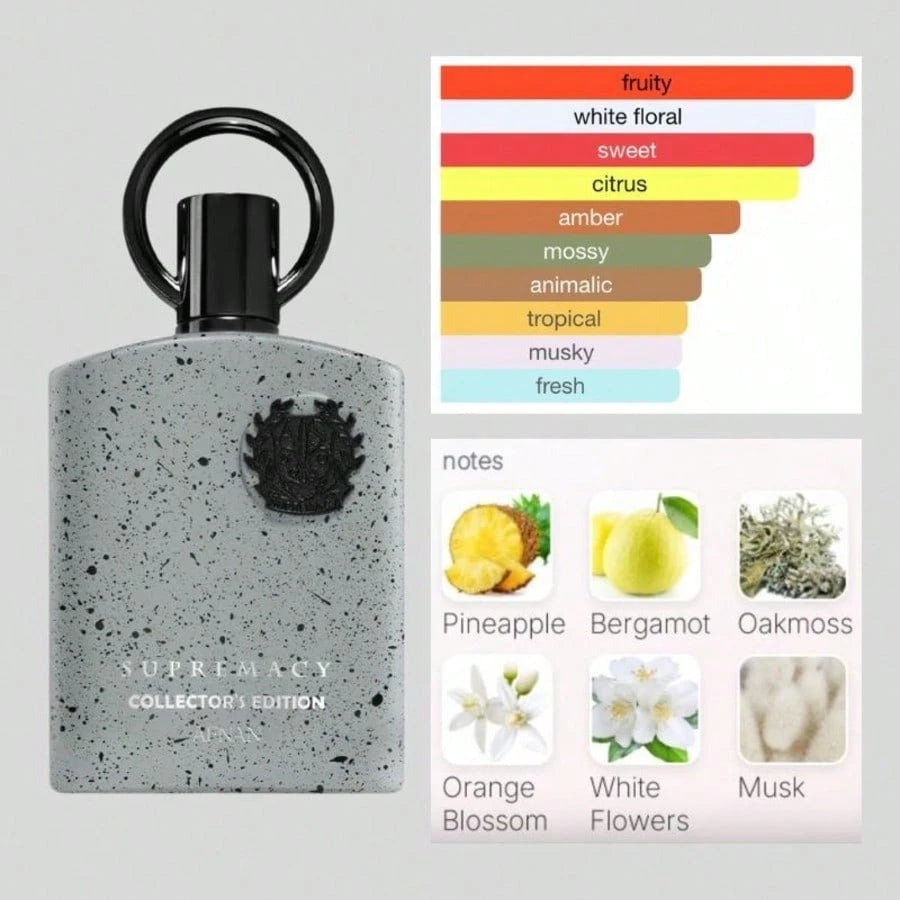 AFNAN Series 13 Neutral Perfume Spray, 3.4oz100ml, Unique Luxury Gift Box Packaging, Charming Fragrance, Lasting, Charming And Confident, Suitable For Any Venue, Perfect Choice For Halloween, Birthday